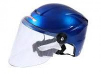Half Face Helmet Blue