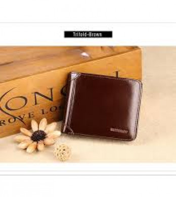Mens Stylish Pocket Wallet Chocolate