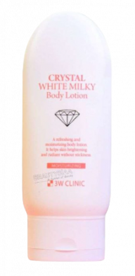 3w Clinic Crystal White Milky Body Lotion 150ml