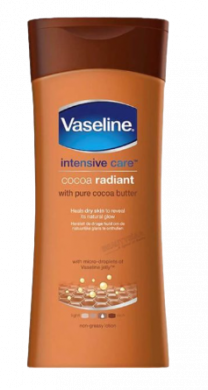 Vaseline Intensive Care Cocoa Radiant Body Lotion with Pure Cocoa Butter