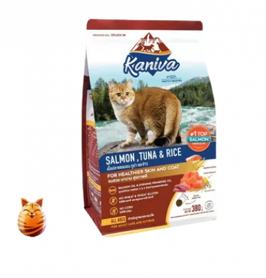 Kaniva Salmon, Tuna And Rice For Adult Cats & Kitten Food