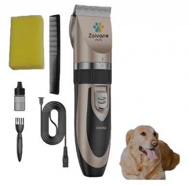 ZOIVANE Dog Trimmer | Dog Trimmer for Labrador, Shih Tzu, German Shepherd, and Golden Retriever, Pet Grooming Kit, Trimmer for Dog Hair Cutting, Pet trimmer for Dogs and Cats - Pack of 01