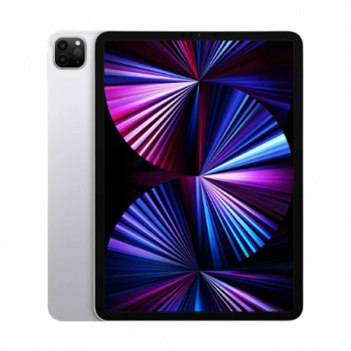 Apple iPad Pro Mid 2021 M1 Chip 11 Inch 2TB WiFi Silver Tablet #MHR33LL/A, MHR33ZP/A