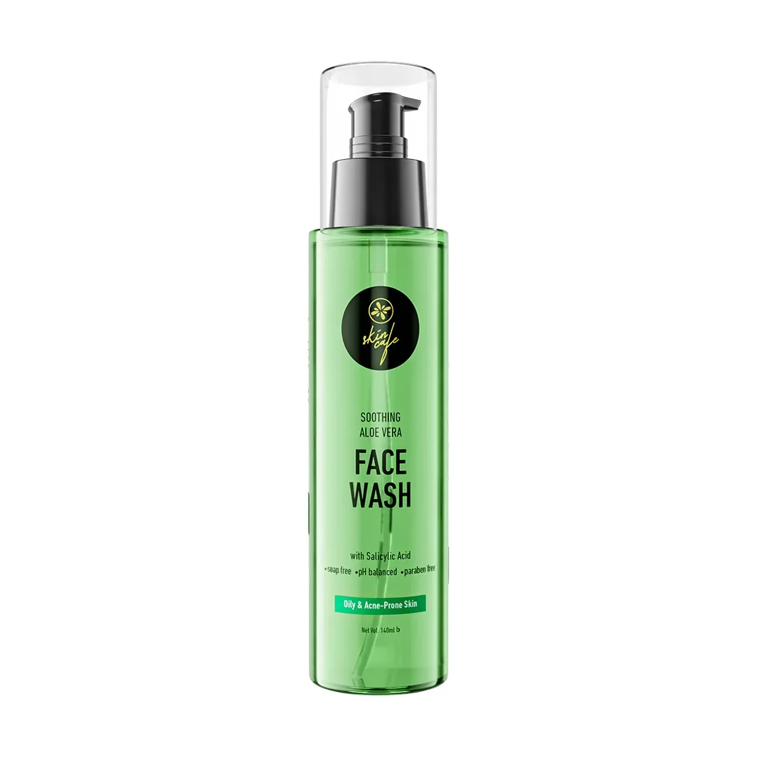 Skin Cafe Aloe Vera Facewash With Salicylic Acid - 140ml