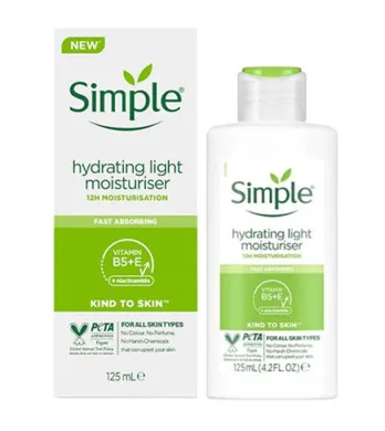 Simple Kind to Skin Hydrating Light Moisturiser 125 gm