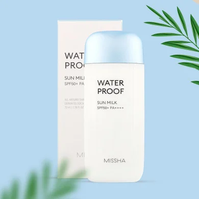 Missha Waterproof Sunscreen Sun Milk SPF50+  70ml