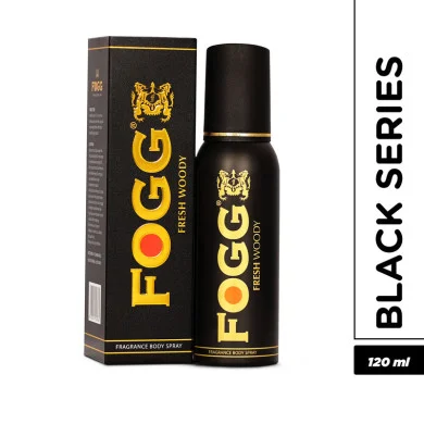Fogg Black Men Body Spray (Woody)-120ml