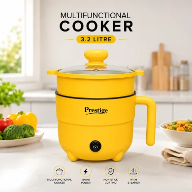 Prestige 3.2L Multifunctional Electric Cooker – 1500W Energy-Saving