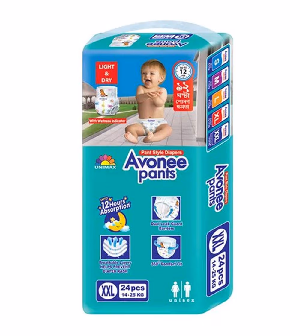 Avonee Pant Style Diaper 24s Pack (XXL)