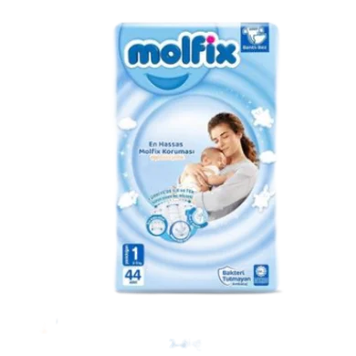 Molfix Belt System Baby Diaper (2-5 kg) (44pcs)