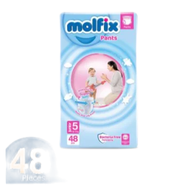 Molfix Pant System Baby Diaper (12-17 kg) (48 pcs)