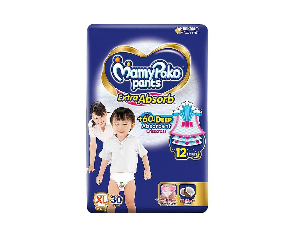 MamyPoko Pants Diaper XL (12-17Kg) 32