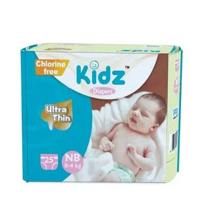 Kidz Baby Diaper Belt New Born (0-4 kg)-25pcs