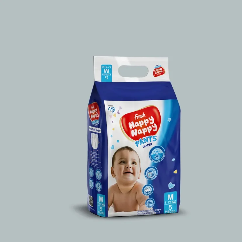 Fresh Happy Nappy Pant Diaper (M) 5pcs