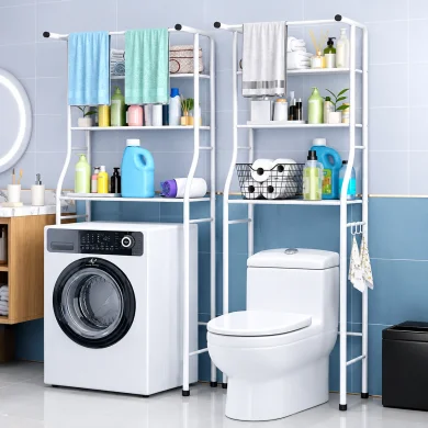 Multifunctional Bathroom & Laundry Storage Rack