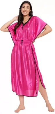 Women’s Satin Kaftan Nightdress