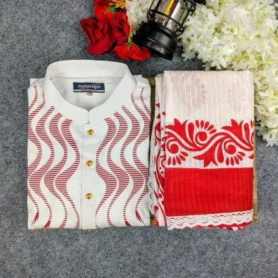 Festive Special Couple Set – Puja Edition