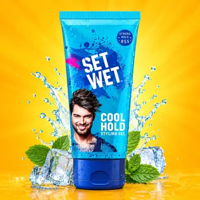 Set Wet Hair Gel Cool Hold Styling-100ml thumbnail
