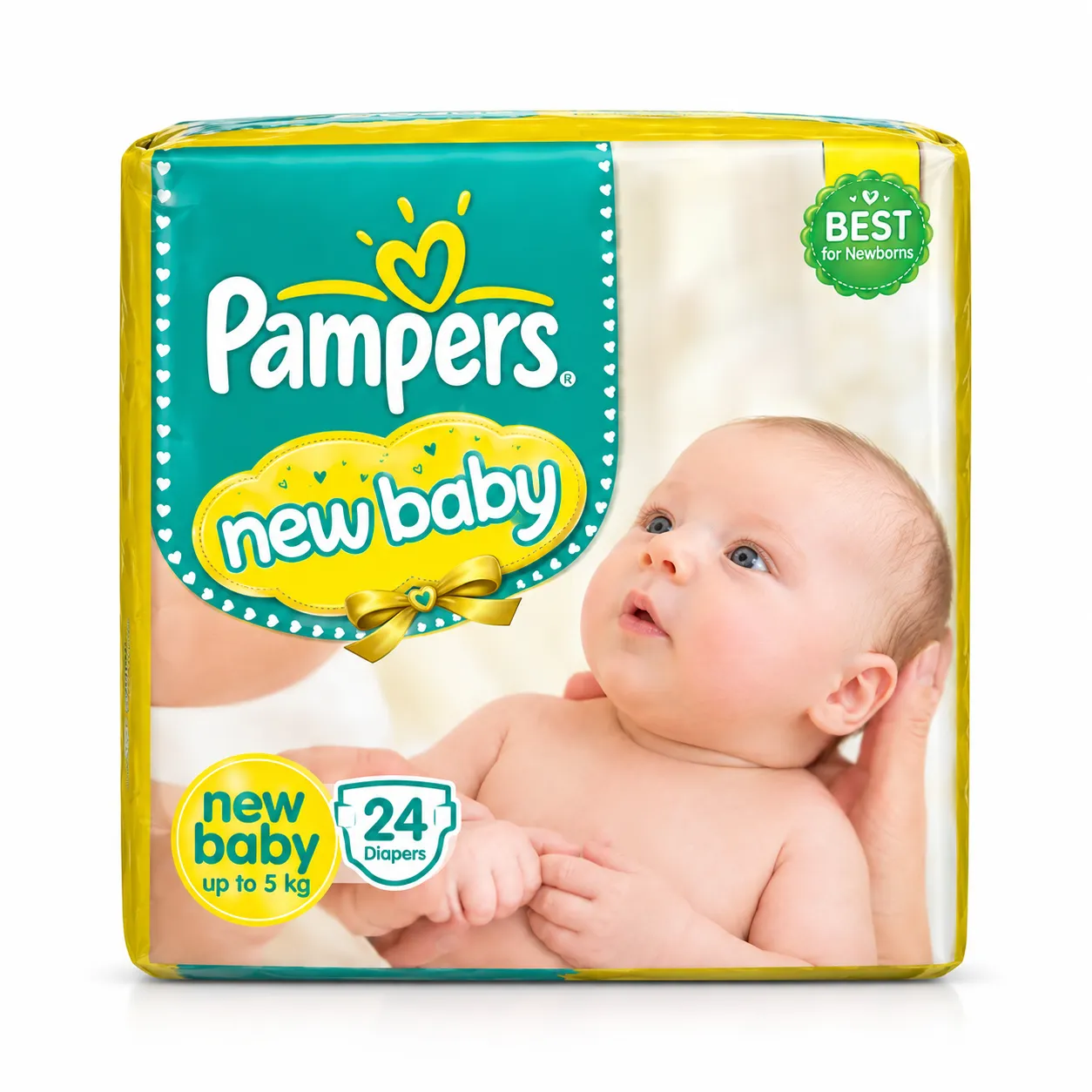Pampers Active Belt System Baby Diapers S size (5 kg) 24 Pcs