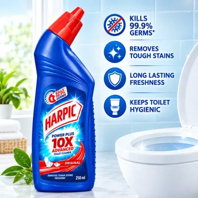 Harpic Liquid Toilet Cleaner 250ml thumbnail