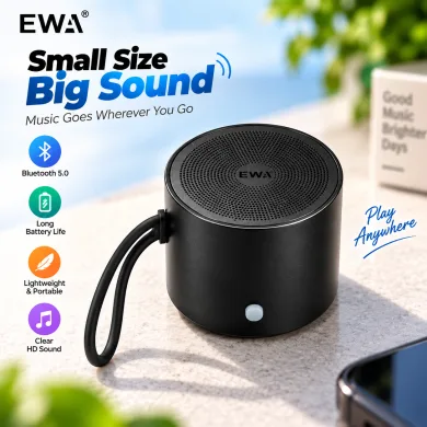 Portable Waterproof Bluetooth Speaker – 3W High-Power 360-Degree Surround Sound, Bluetooth 5.0, Built-in Mic &amp; IPX5 Water-Resistant Design for Outdoor &amp; Travel thumbnail