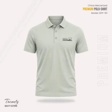 Export Quality China Mercerized Polo Shirt thumbnail