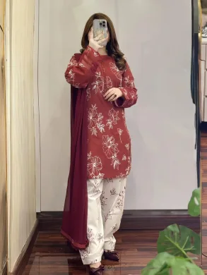 Cotton dress with skin Print thumbnail