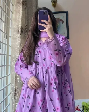 Premium Cotton Printed Three Piece thumbnail