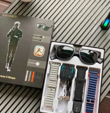 LAXASFIT Smartwatch Set – 2 Devices with 6 Straps thumbnail