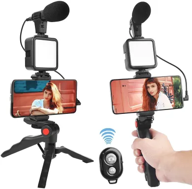 This product has no reviews.  5W power 24dB noise level 1.5 hours battery life Dual-use tripod handle 200Ω output impedance 50hz-16kHz frequency response +20db2dB sensitivity enhancement 130dB maximum sound pressure level #ring light 100% Brand new &amp;  thumbnail