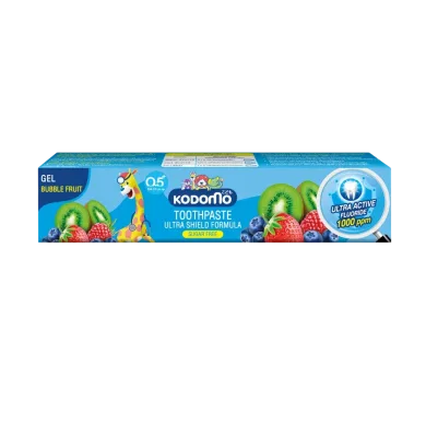 Kodomo Gel Toothpaste Bubble Fruit 40 gm thumbnail