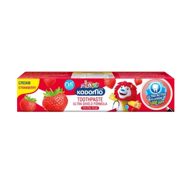 Kodomo Gel Toothpaste Strawberry 40 gm thumbnail