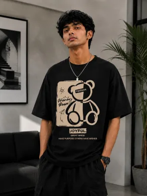 Premium Cotton Drop Shoulder Tshirt thumbnail