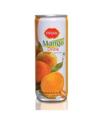 PRAN Mango Juice Can-250 ml thumbnail