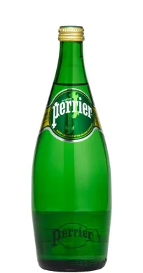 Perrier Carbonated Natural Mineral Water Glass Bott.330 ml thumbnail
