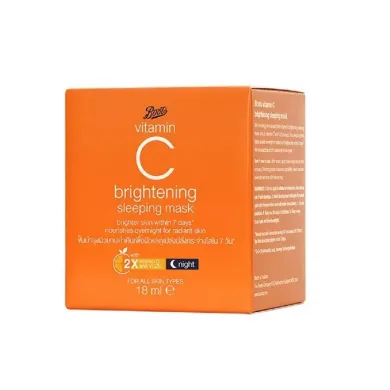 Boots Vitamin C Brightening Sleeping Mask 50ml thumbnail
