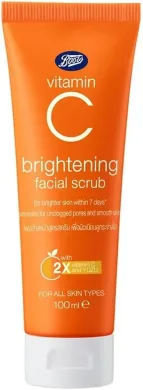 Boots Vitamin C Brightening Facial Scrub 100ml thumbnail