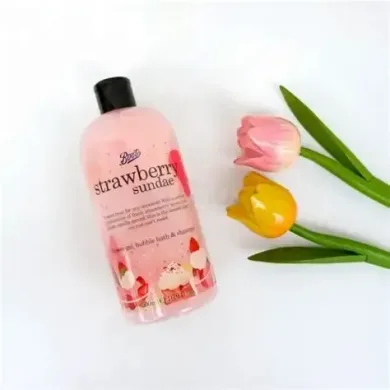 Boots Strawberry sundae shower gel 500ml thumbnail