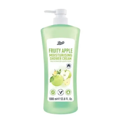 Fruity apple moisturising shower cream 1000ml thumbnail