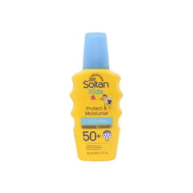 Boots Soltan Kids Protect & Moisturise Suncare Spray SPF 50+ 200ml thumbnail