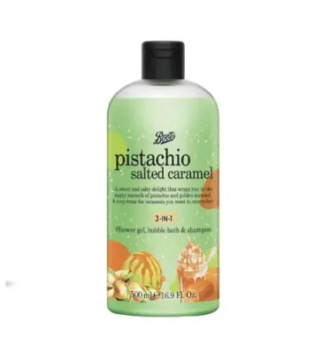 Boots Pistachio Salted Caramel 3 in 1 Shower Gel 500ml thumbnail