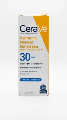 Cerave Hydrating Mineral Sunscreen SPF 30 Face Lotion 75ml thumbnail