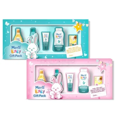 Meril Baby Gift Pack - 5 in 1 (Assorted Color) - 1 pcs thumbnail