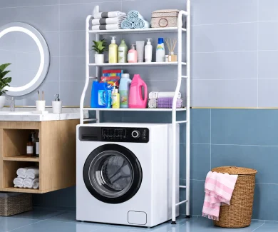 Multifunctional Bathroom & Laundry Storage Rack thumbnail