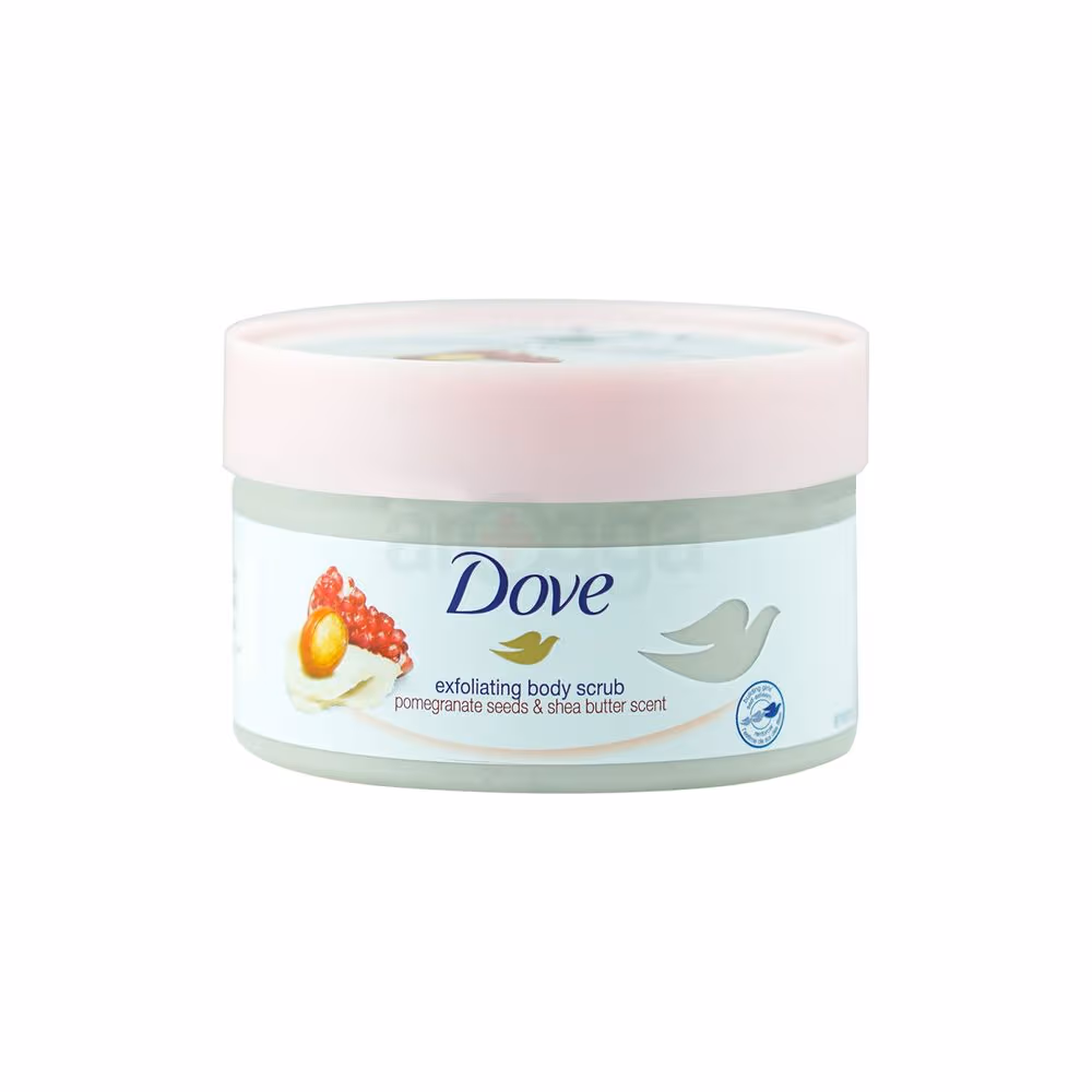 Dove Exfoliating Body Scrub with Pomegranate Seeds & Shea Butter Scent 225ml thumbnail