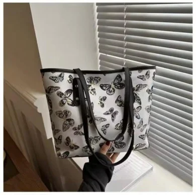 New butterfly tote bag thumbnail
