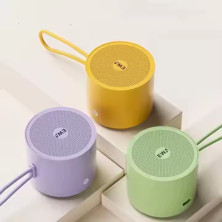 Portable Waterproof Bluetooth Speaker – 3W High-Power 360-Degree Surround Sound, Bluetooth 5.0, Built-in Mic &amp; IPX5 Water-Resistant Design for Outdoor &amp; Travel thumbnail