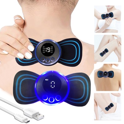 Mini Deep Tissue Therapy Massager SL-720 &amp; Smart Mini Neck Massager Combo – Portable Rechargeable Electronic Body &amp; Muscle Pain Relief Massager Set thumbnail