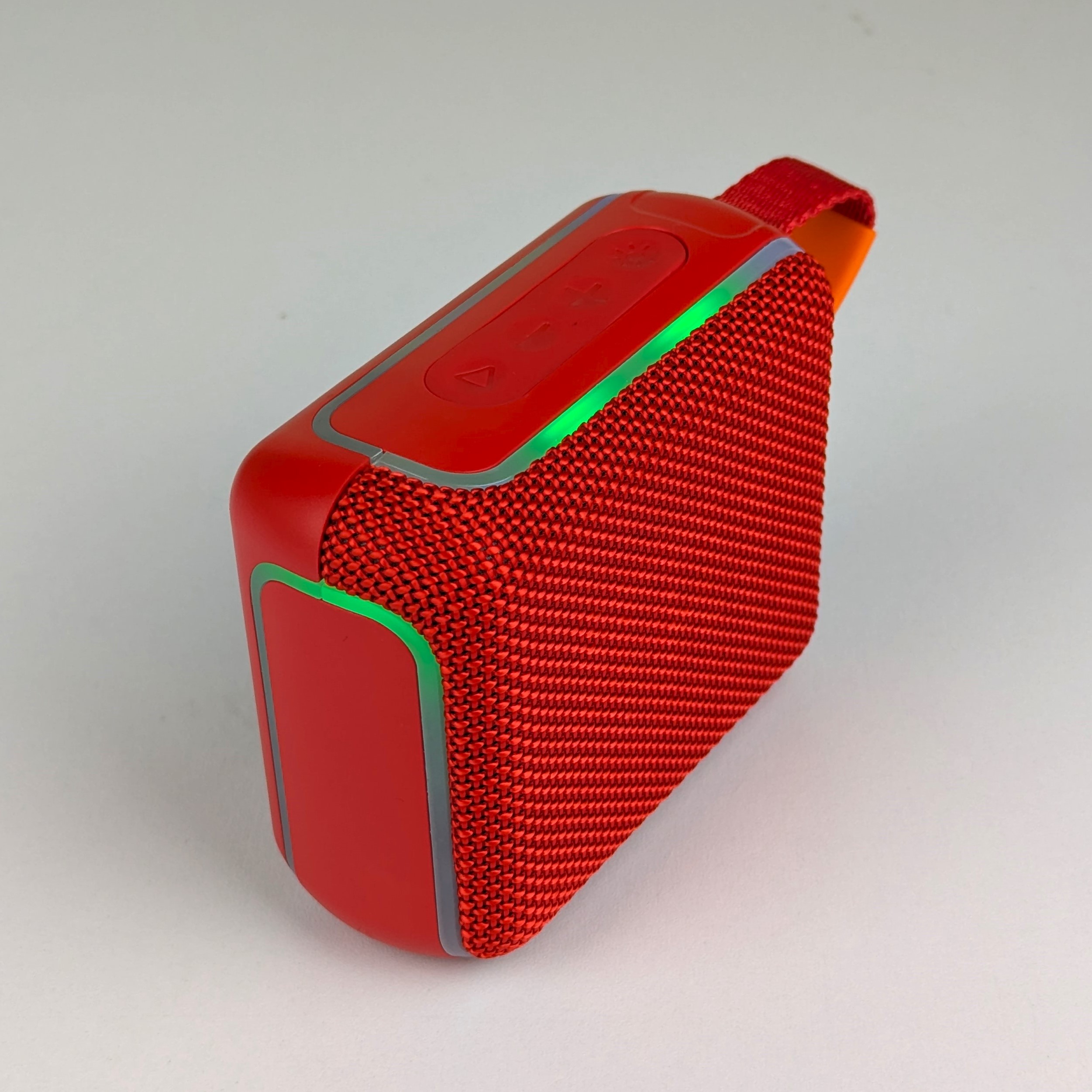 GRAB &amp; GO 4 Portable Wireless Bluetooth Speaker – IPX7 Waterproof, RGB Light Effect, Bluetooth 5.3, 7H Battery Life &amp; Compact Outdoor Speaker with Handy Strap thumbnail
