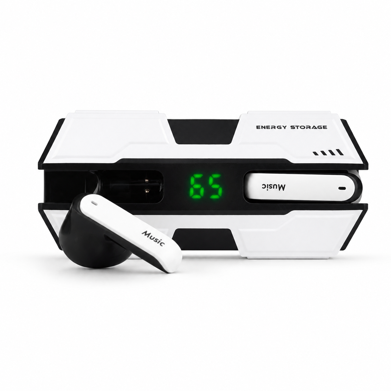 K8 Sport True Wireless Earbuds – In-Ear Bluetooth Earphones with Deep Bass, Touch Control, LED Digital Display &amp; Secure Fit for Gym &amp; Sports thumbnail